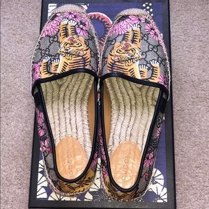 Gucci women’s canvas espadrille